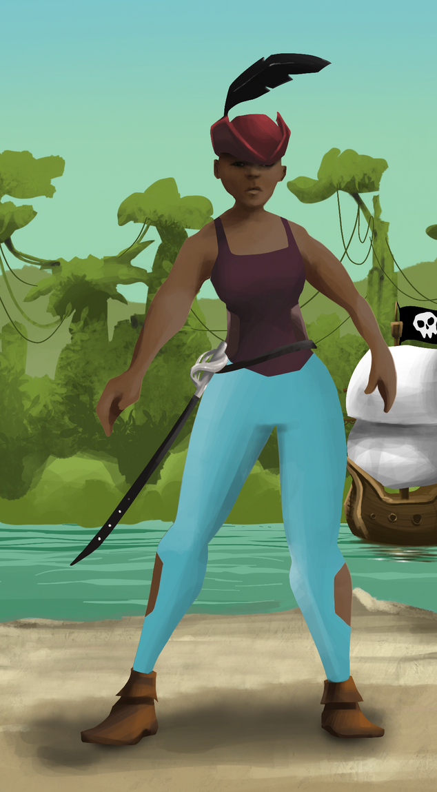 AlgoSeas Pirate #13778 NFT on Algorand