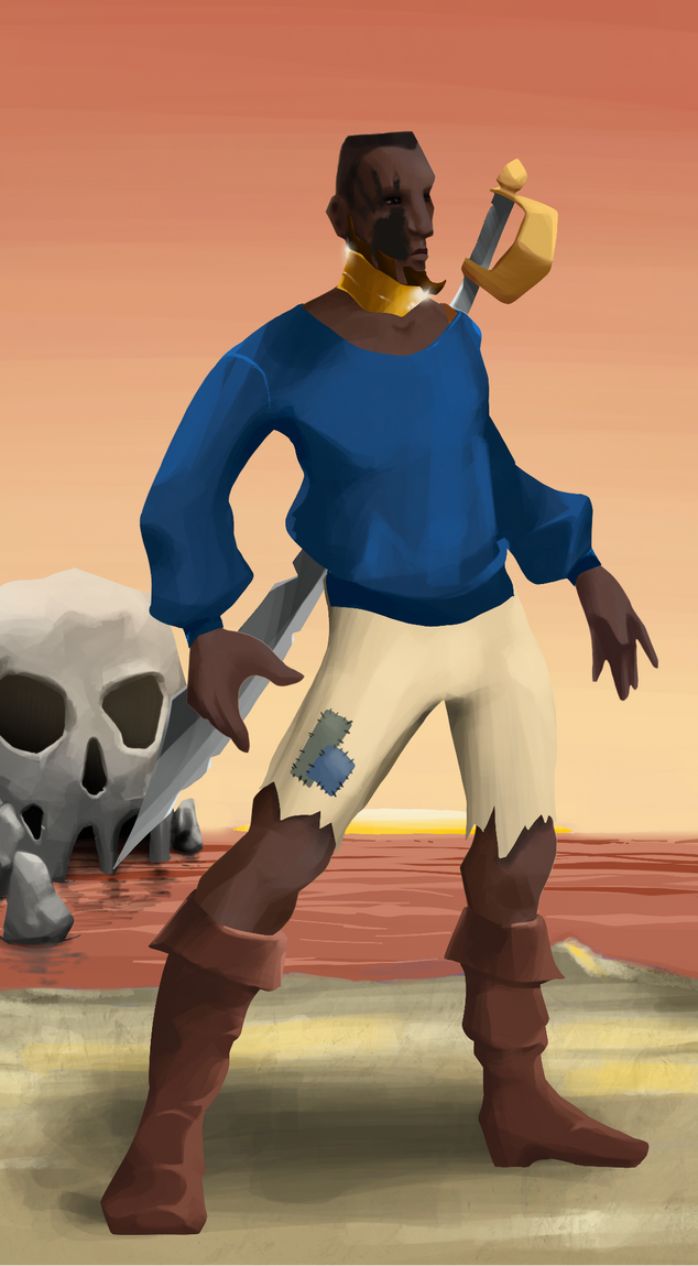 AlgoSeas Pirate #13781 NFT on Algorand