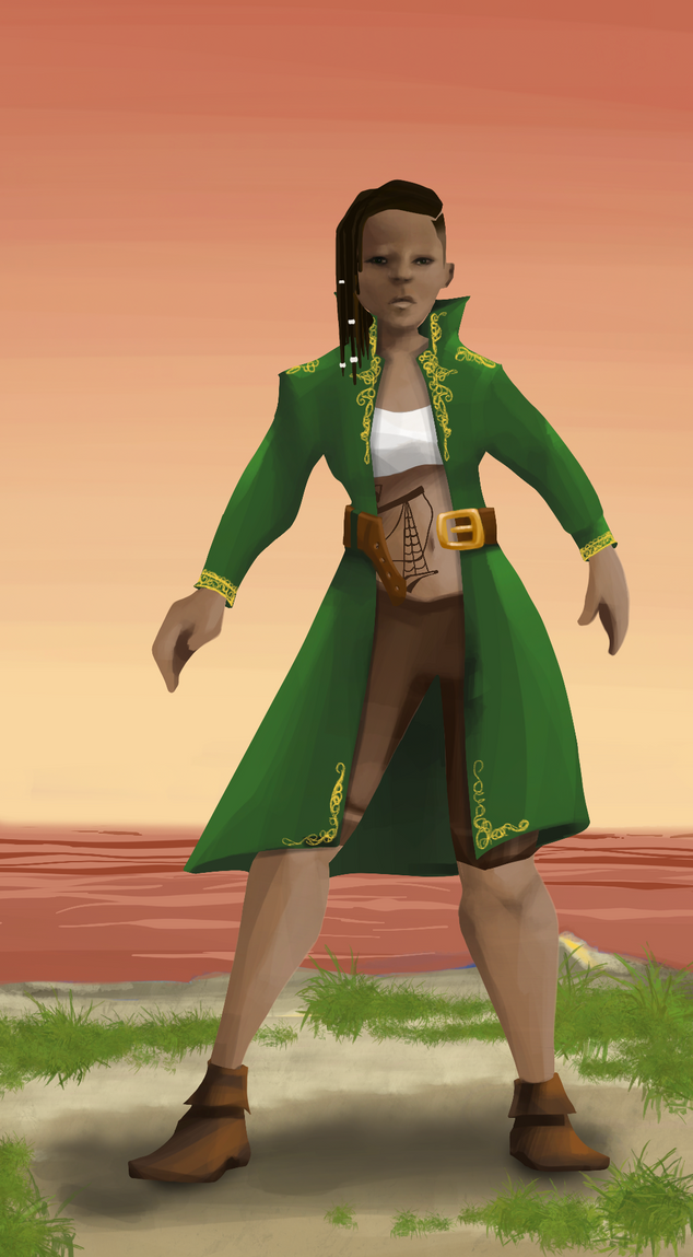 AlgoSeas Pirate #13785 NFT on Algorand