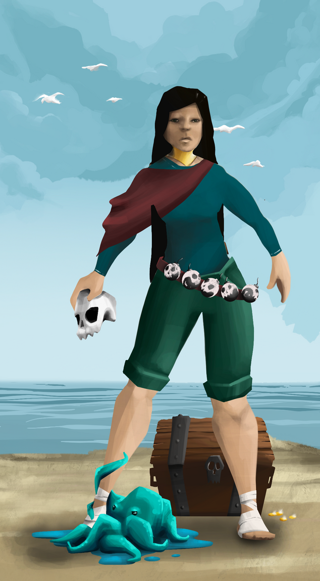 AlgoSeas Pirate #13786 NFT on Algorand