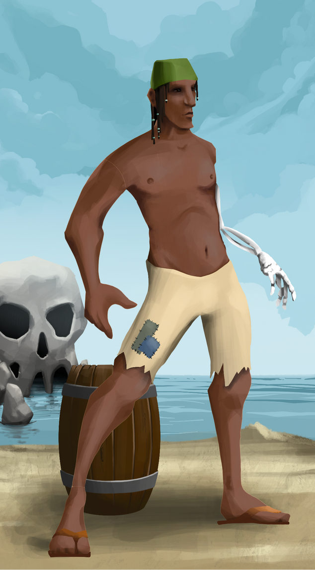 AlgoSeas Pirate #13806 NFT on Algorand