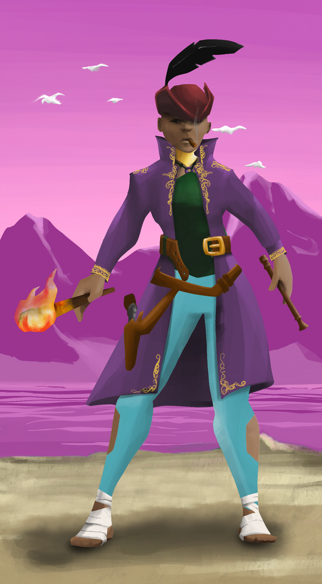 AlgoSeas Pirate #13810 NFT on Algorand