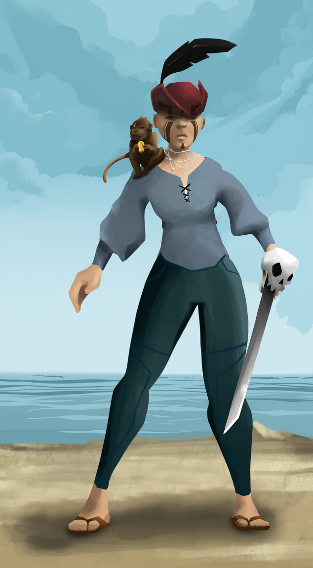 AlgoSeas Pirate #13815 NFT on Algorand