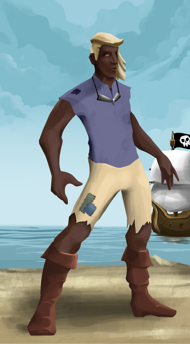 AlgoSeas Pirate #13845 NFT on Algorand