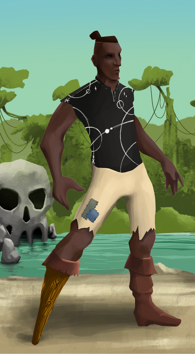 AlgoSeas Pirate #13859 NFT on Algorand