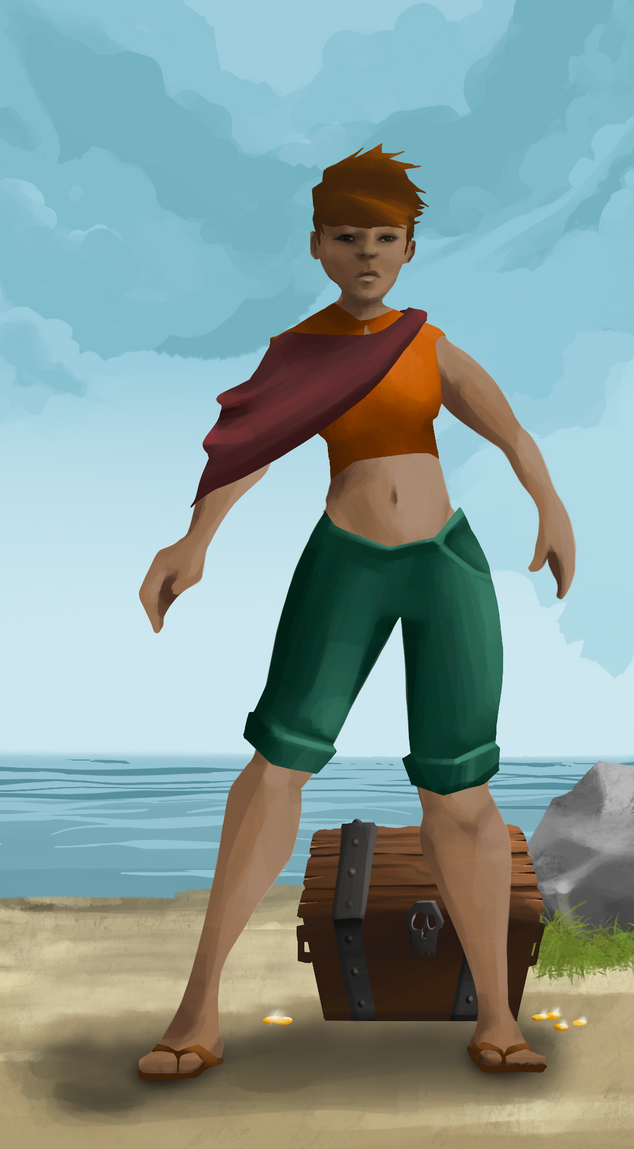 AlgoSeas Pirate #13860 NFT on Algorand