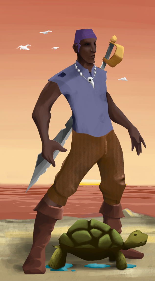 AlgoSeas Pirate #13882 NFT on Algorand