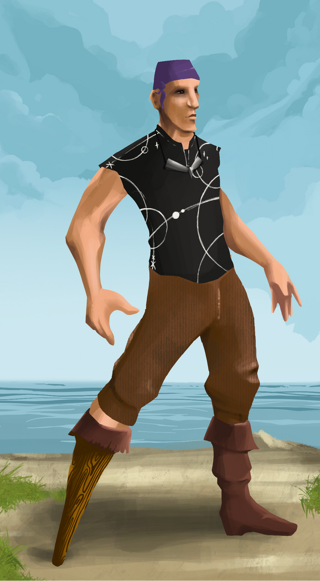 AlgoSeas Pirate #13928 NFT on Algorand