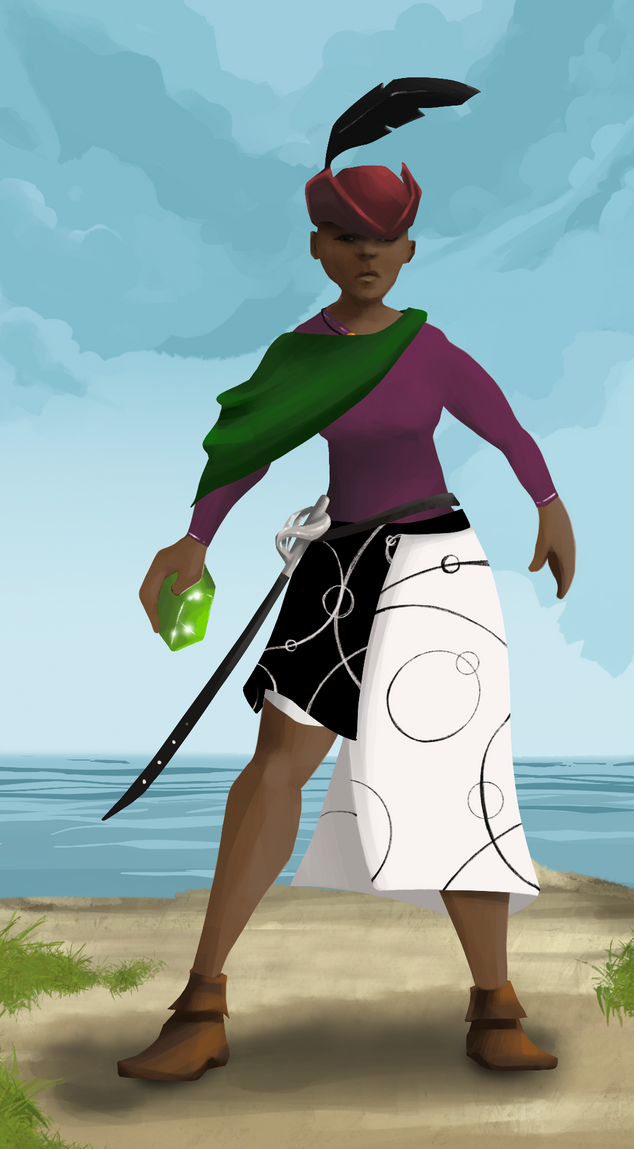 AlgoSeas Pirate #13932 NFT on Algorand