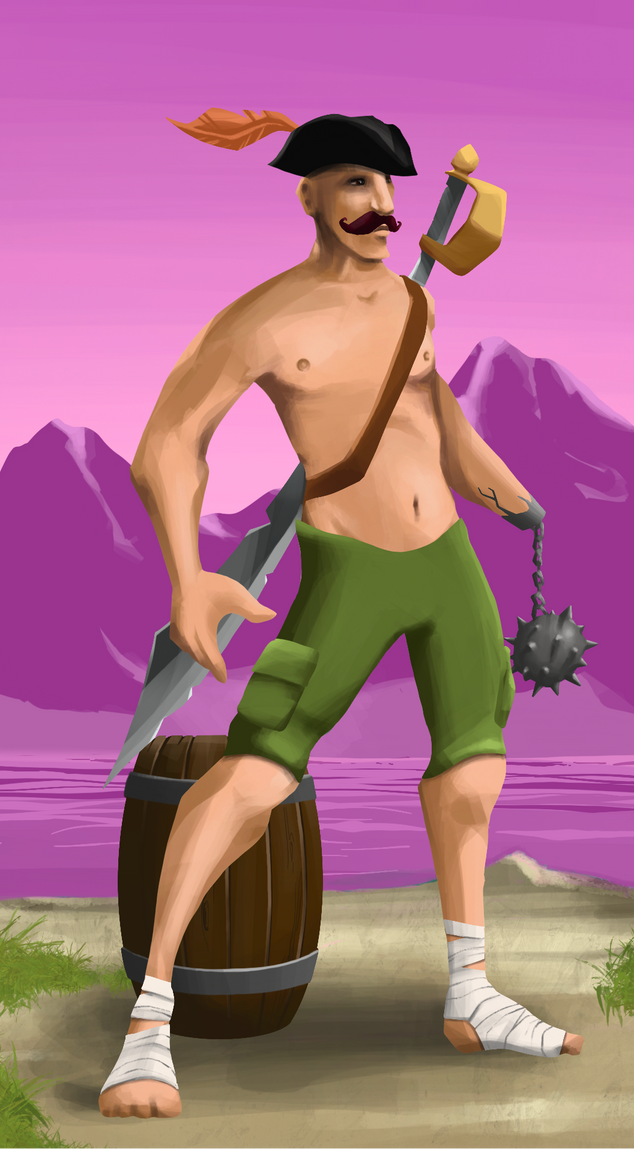 AlgoSeas Pirate #13938 NFT on Algorand