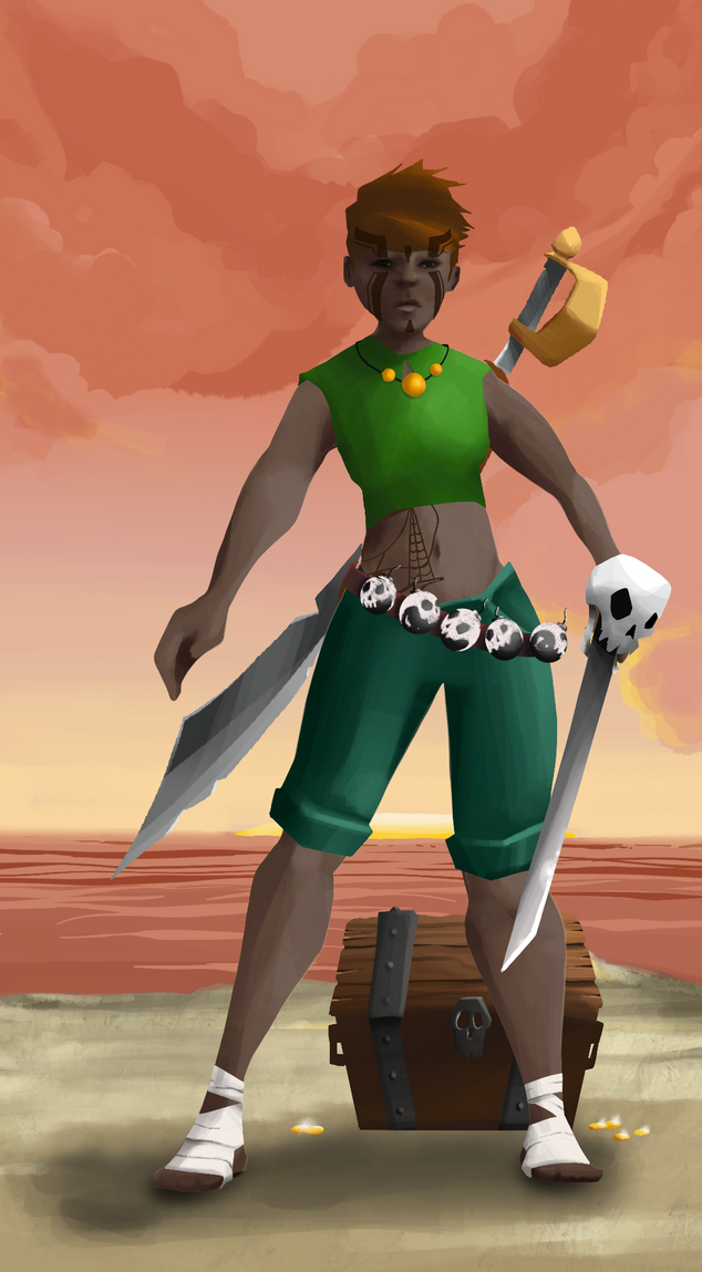 AlgoSeas Pirate #13947 NFT on Algorand