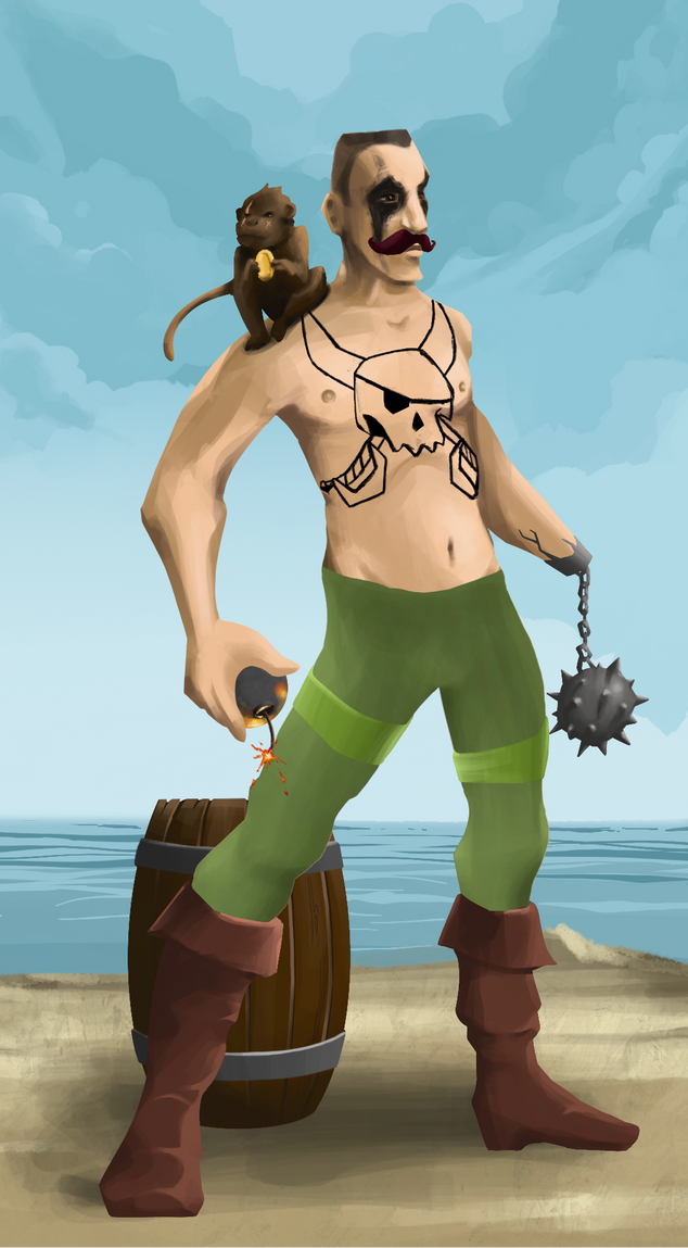 AlgoSeas Pirate #13955 NFT on Algorand