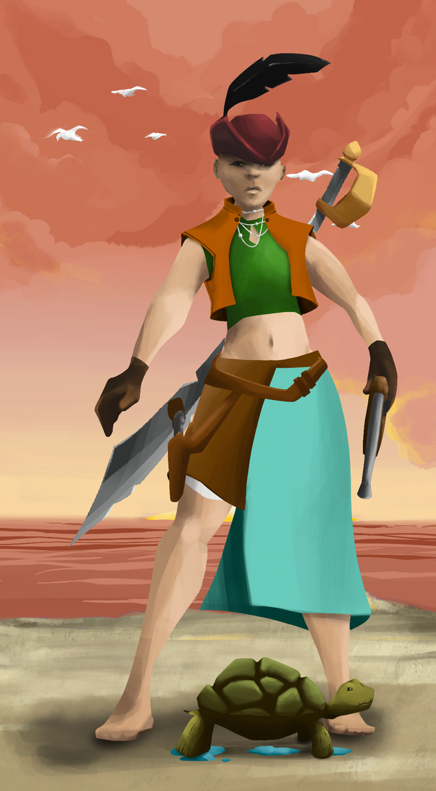 AlgoSeas Pirate #13958 NFT on Algorand