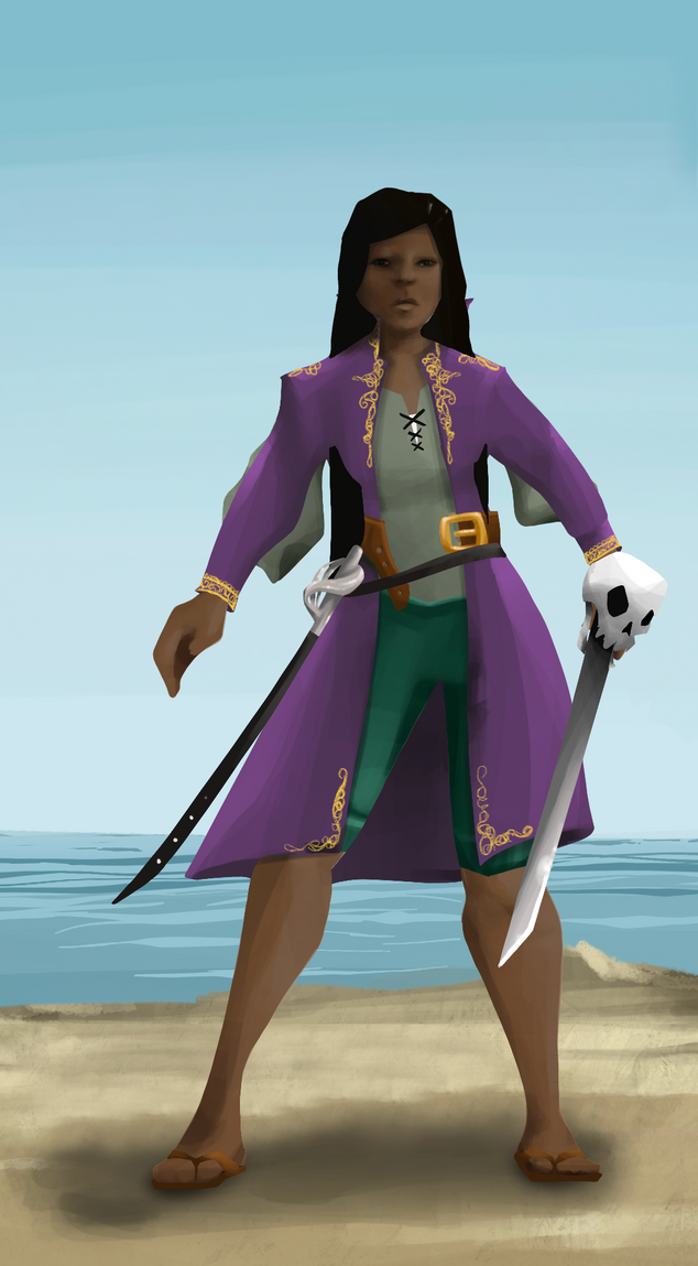 AlgoSeas Pirate #13965 NFT on Algorand