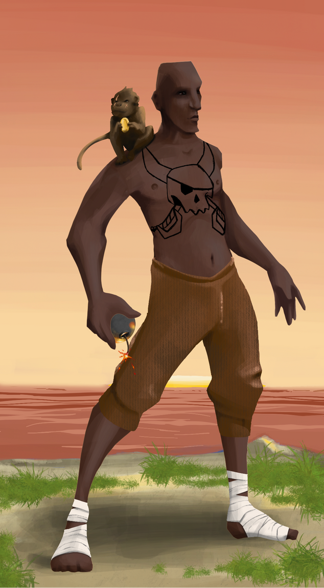 AlgoSeas Pirate #13970 NFT on Algorand