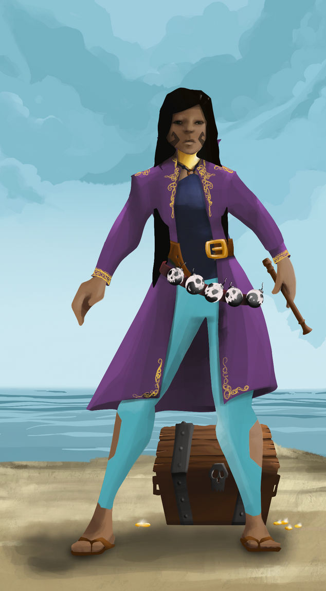 AlgoSeas Pirate #13974 NFT on Algorand