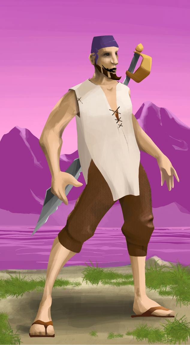 AlgoSeas Pirate #14015 NFT on Algorand