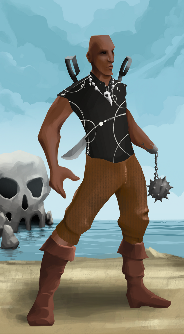 AlgoSeas Pirate #14017 NFT on Algorand