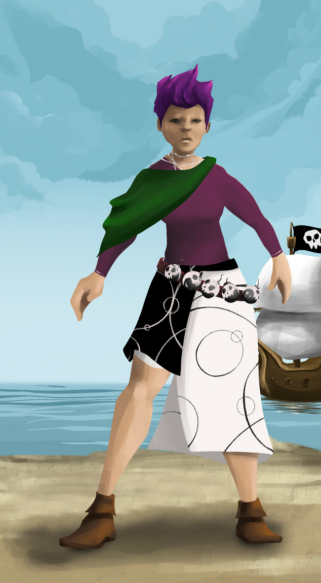 AlgoSeas Pirate #14027 NFT on Algorand