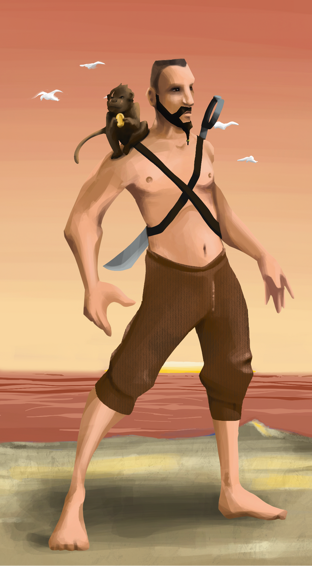 AlgoSeas Pirate #14060 NFT on Algorand