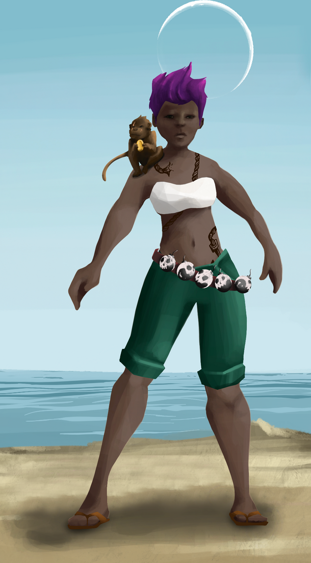 AlgoSeas Pirate #14072 NFT on Algorand