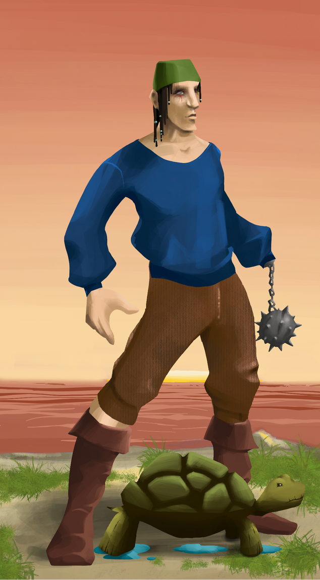 AlgoSeas Pirate #14076 NFT on Algorand