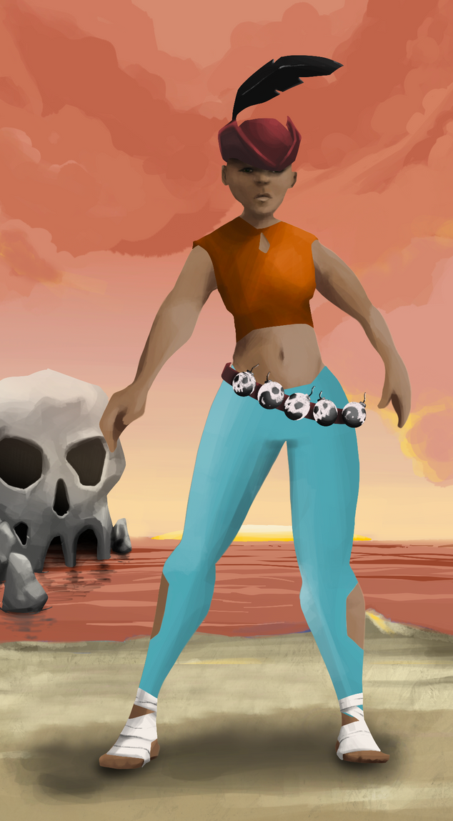 AlgoSeas Pirate #14084 NFT on Algorand