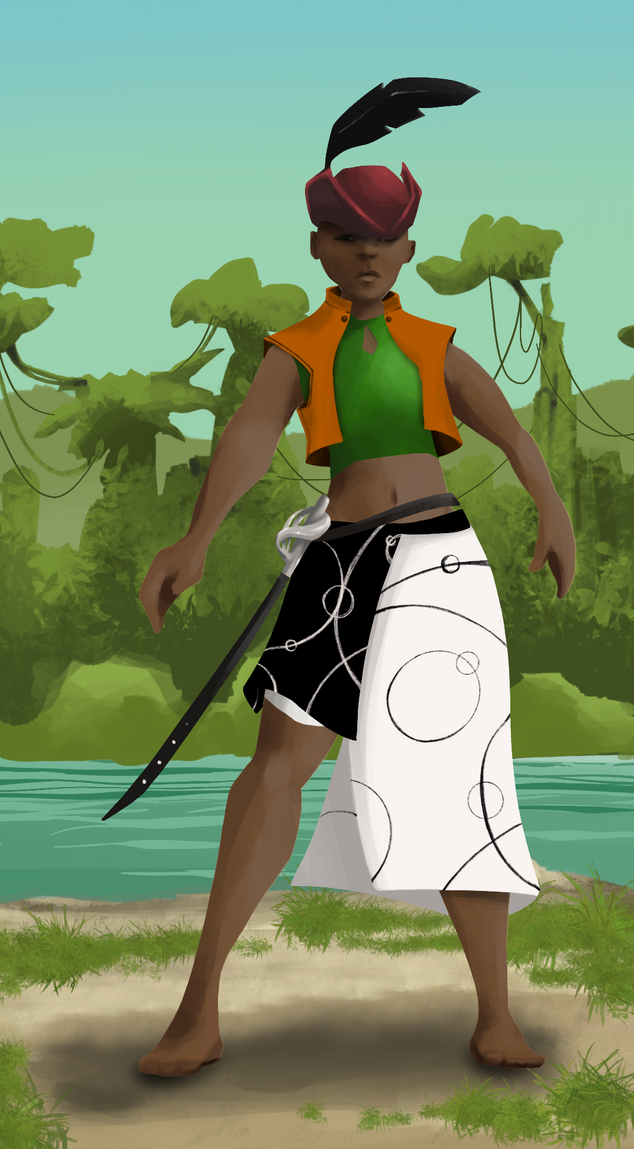 AlgoSeas Pirate #14093 NFT on Algorand