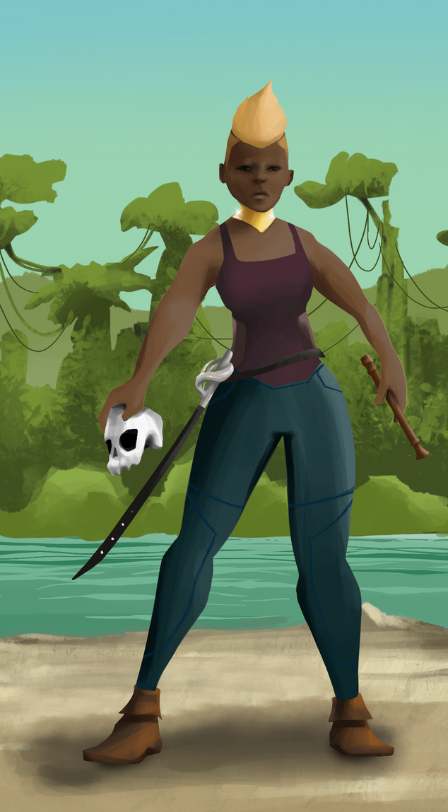 AlgoSeas Pirate #1410 NFT on Algorand