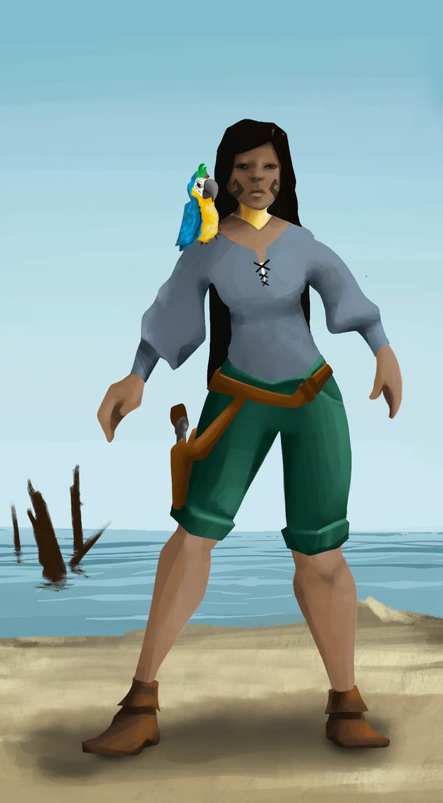 AlgoSeas Pirate #14155 NFT on Algorand