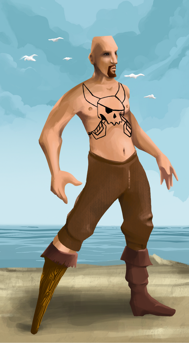 AlgoSeas Pirate #14173 NFT on Algorand