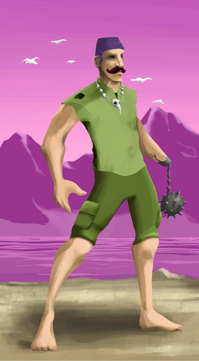 AlgoSeas Pirate #14184 NFT on Algorand