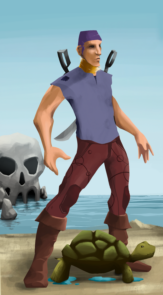 AlgoSeas Pirate #14199 NFT on Algorand