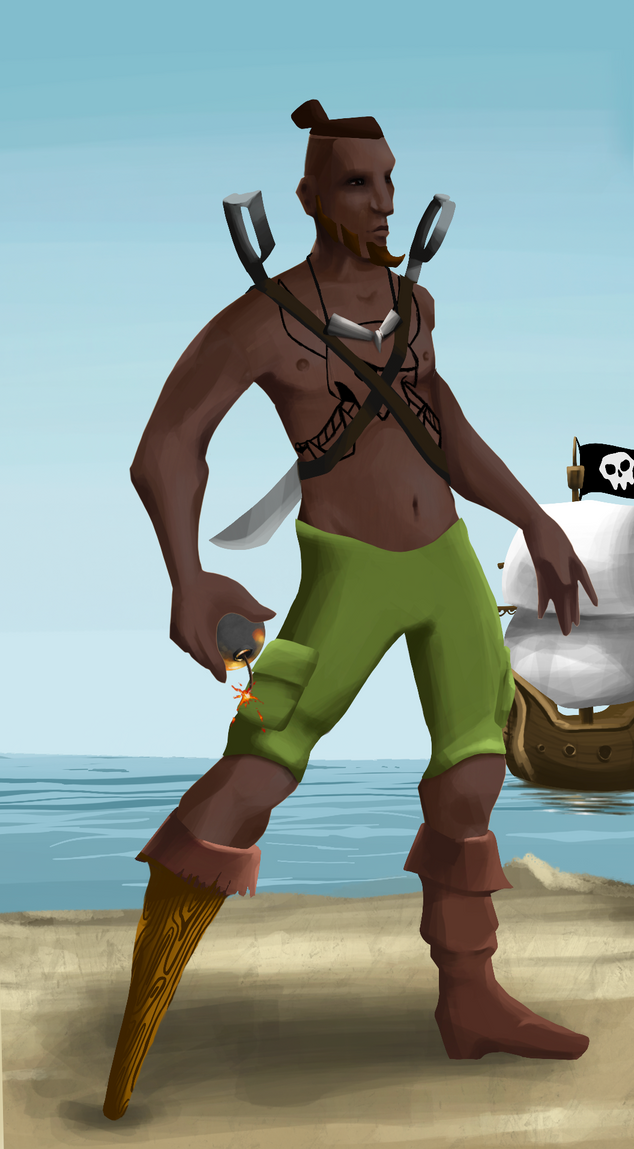AlgoSeas Pirate #14221 NFT on Algorand
