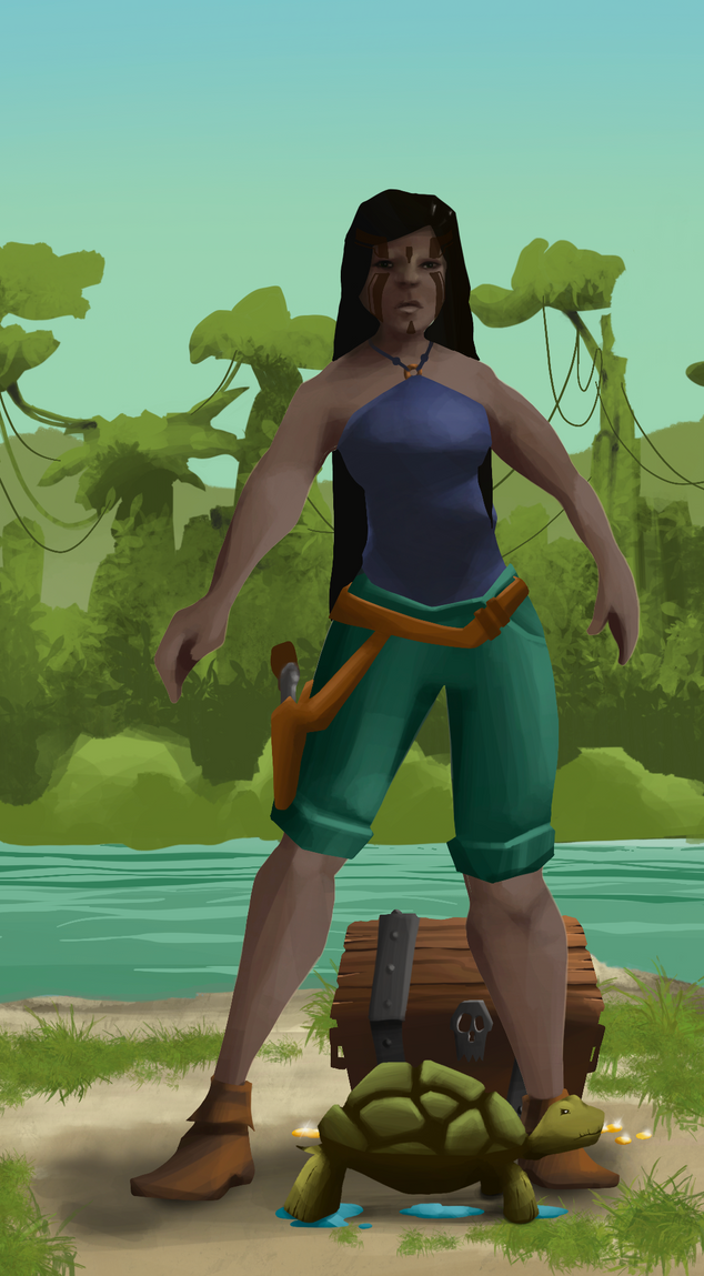 AlgoSeas Pirate #14228 NFT on Algorand