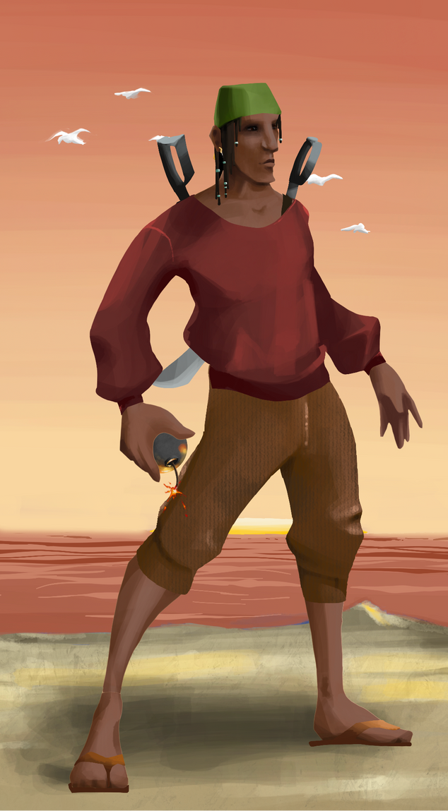 AlgoSeas Pirate #14232 NFT on Algorand