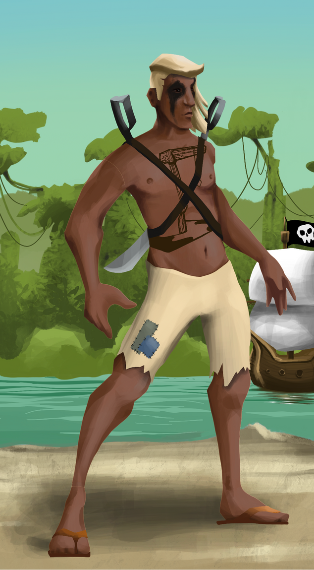 AlgoSeas Pirate #14234 NFT on Algorand