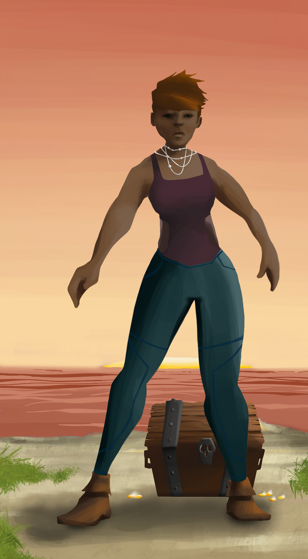 AlgoSeas Pirate #14266 NFT on Algorand