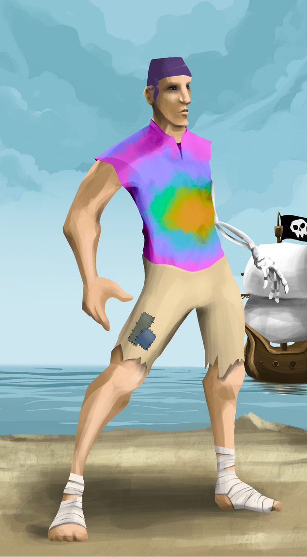 AlgoSeas Pirate #14268 NFT on Algorand