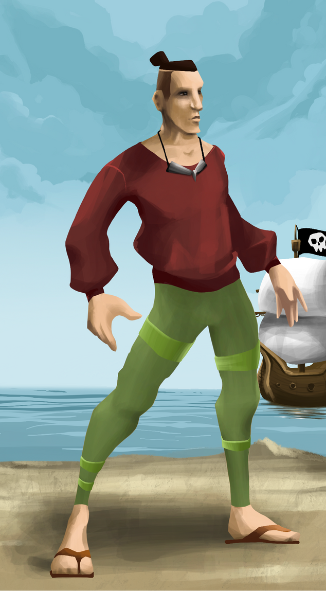 AlgoSeas Pirate #14281 NFT on Algorand