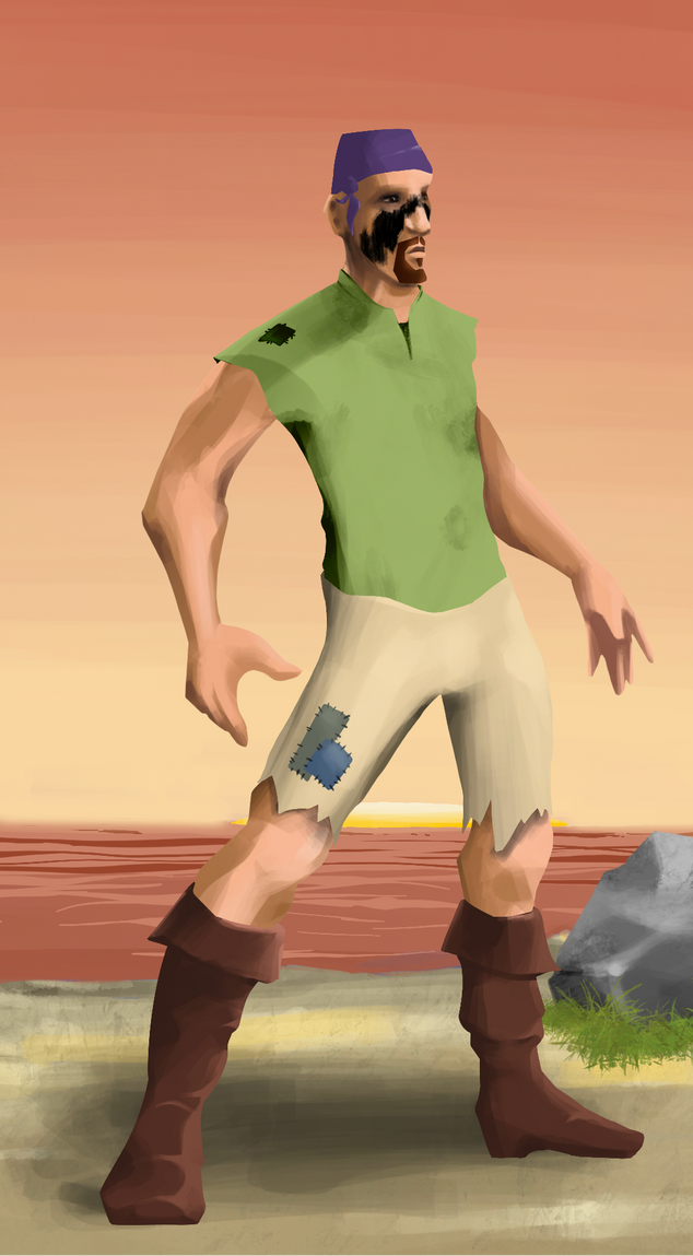 AlgoSeas Pirate #14282 NFT on Algorand