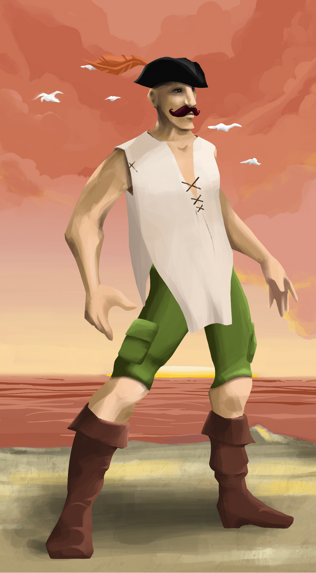 AlgoSeas Pirate #1430 NFT on Algorand