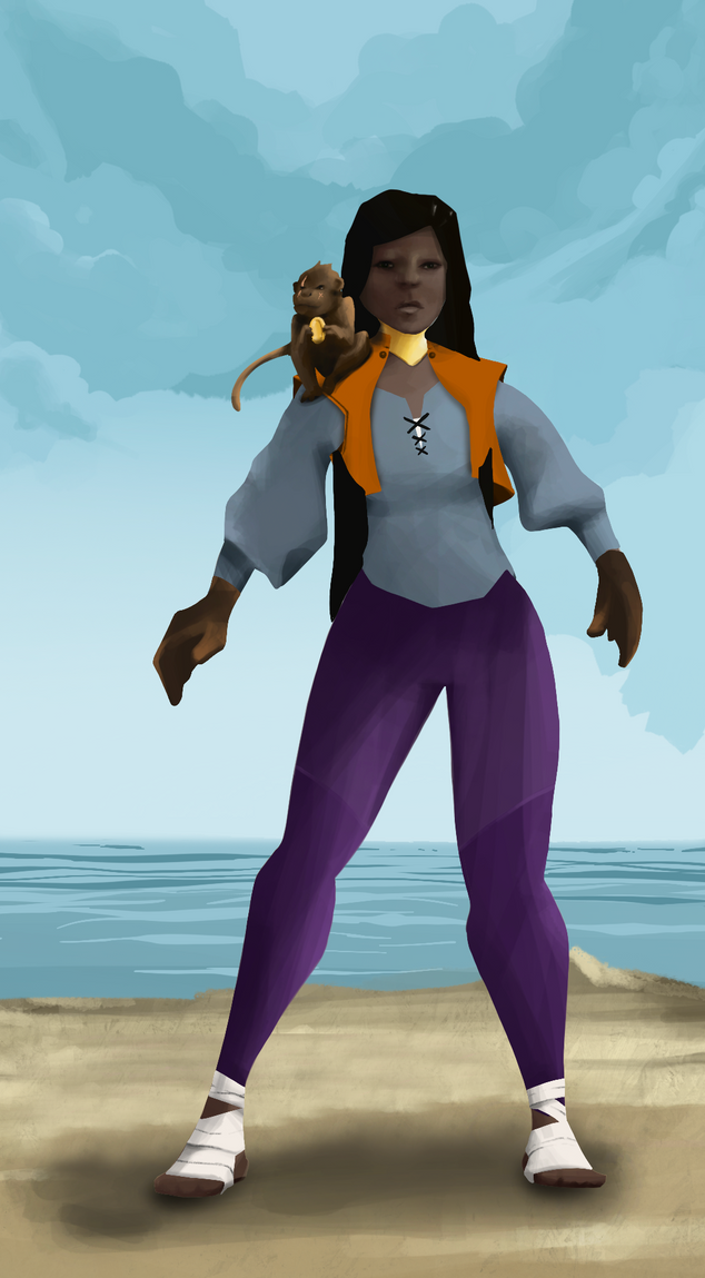 AlgoSeas Pirate #14304 NFT on Algorand