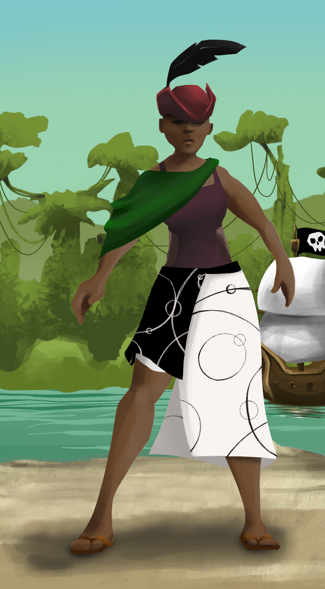 AlgoSeas Pirate #14317 NFT on Algorand