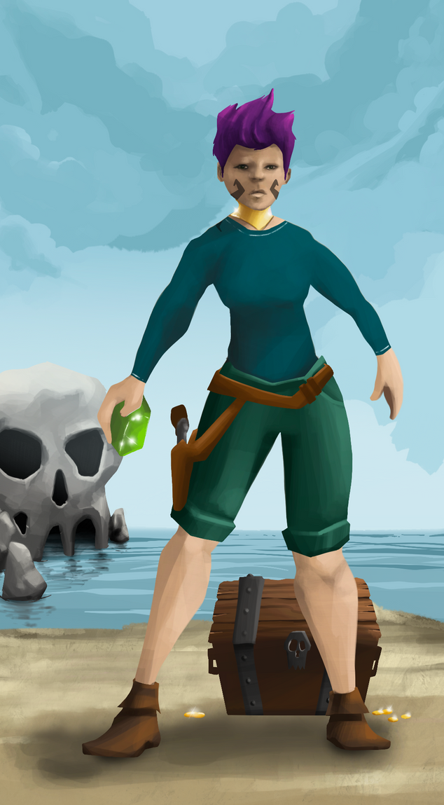 AlgoSeas Pirate #14324 NFT on Algorand