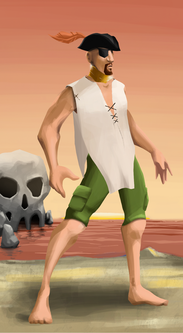 AlgoSeas Pirate #14339 NFT on Algorand