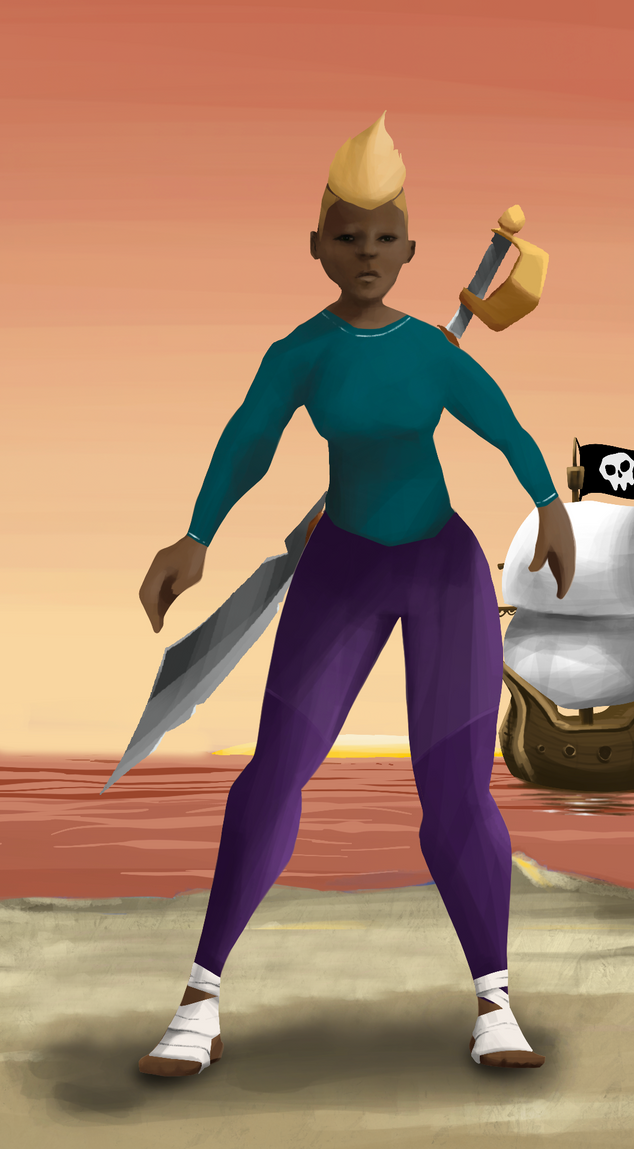 AlgoSeas Pirate #14345 NFT on Algorand