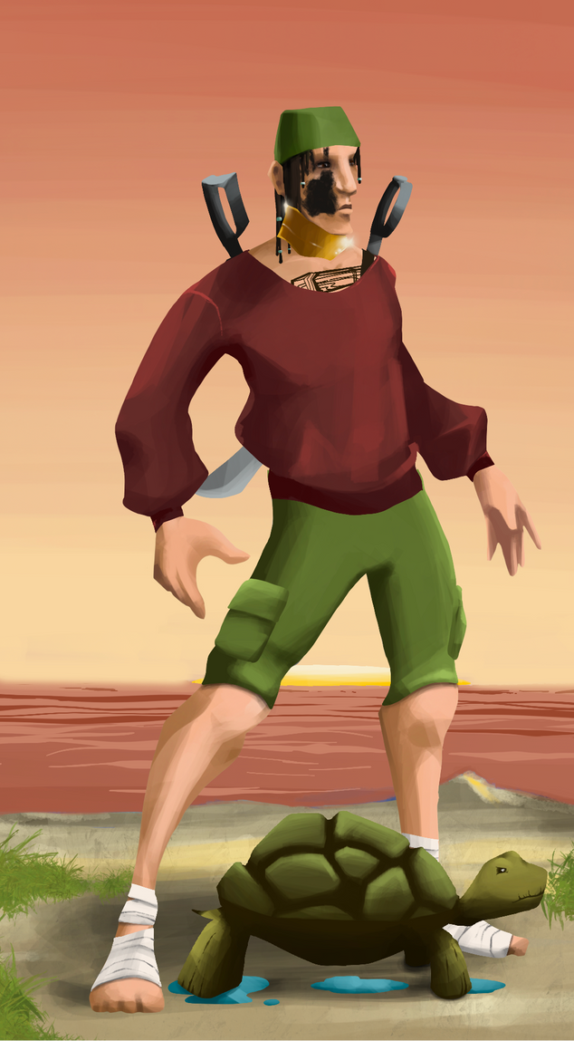 AlgoSeas Pirate #14355 NFT on Algorand