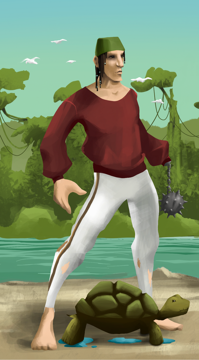 AlgoSeas Pirate #14367 NFT on Algorand