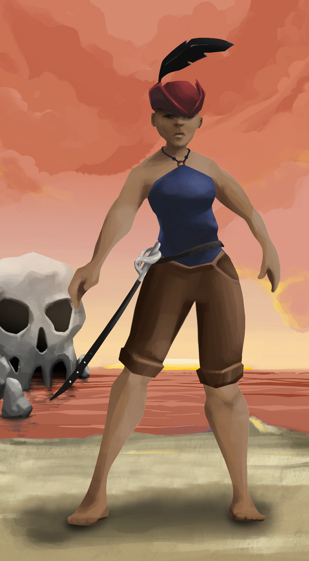 AlgoSeas Pirate #14368 NFT on Algorand